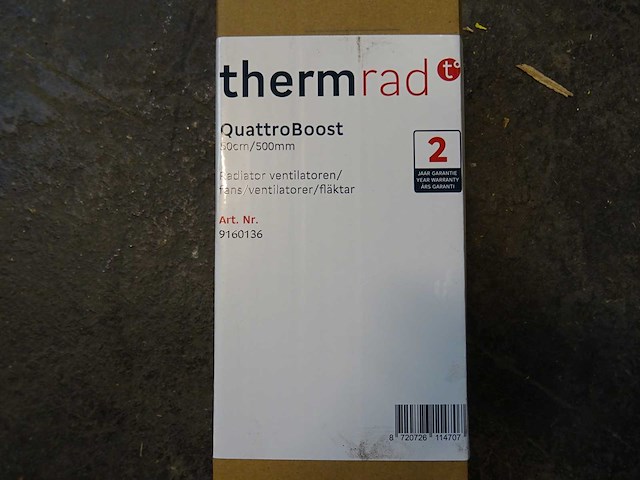 Thermrad - quattroboost 50cm - radiatorventilator (4x) - afbeelding 2 van  2