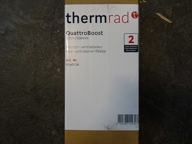 Thermrad - quattroboost 50cm - radiatorventilator - afbeelding 2 van  2