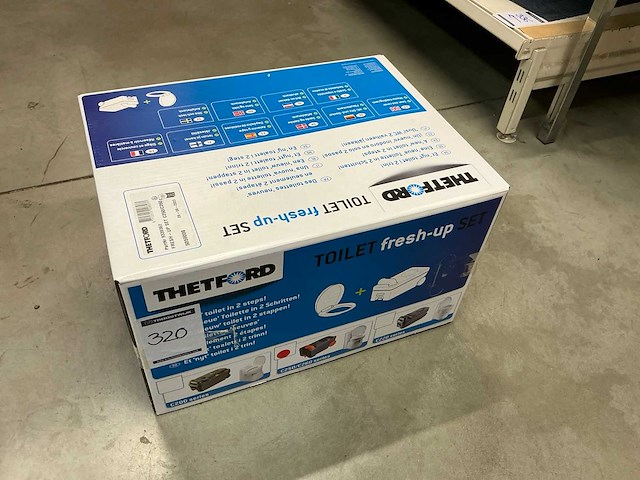 Thetford c250/260 toilet fresh-up set - afbeelding 1 van  3