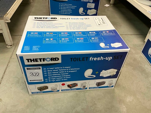 Thetford c250/260 toilet fresh-up set - afbeelding 2 van  3