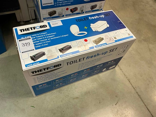 Thetford c500 toilet fresh-up set - afbeelding 1 van  4