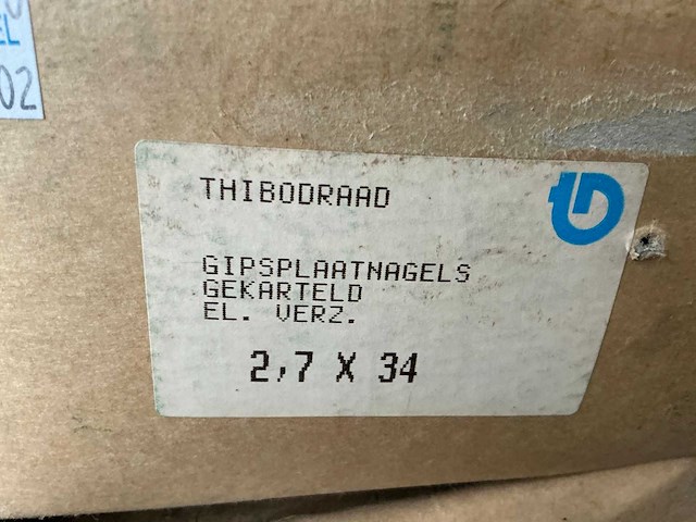 Thibodraad gipsplaat nagel (17x) - afbeelding 4 van  4