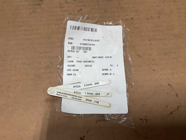 Thickness gage (45x) - afbeelding 1 van  4