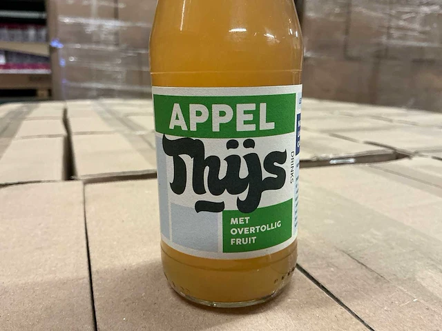 Thijs drinks appel frisdrank 80%vrucht – circa 232 dozen – 2.784 flesjes - afbeelding 6 van  11
