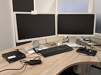 Thinkcentre met 2x monitor lenovo, 11dt, core i5 - afbeelding 1 van  8