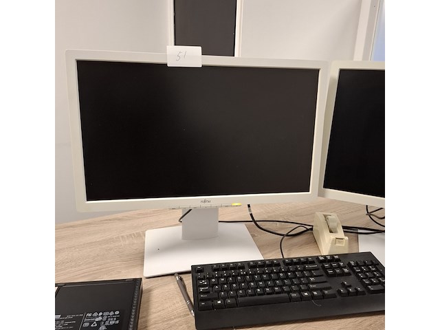 Thinkcentre met 2x monitor lenovo, 11dt, core i5 - afbeelding 6 van  8