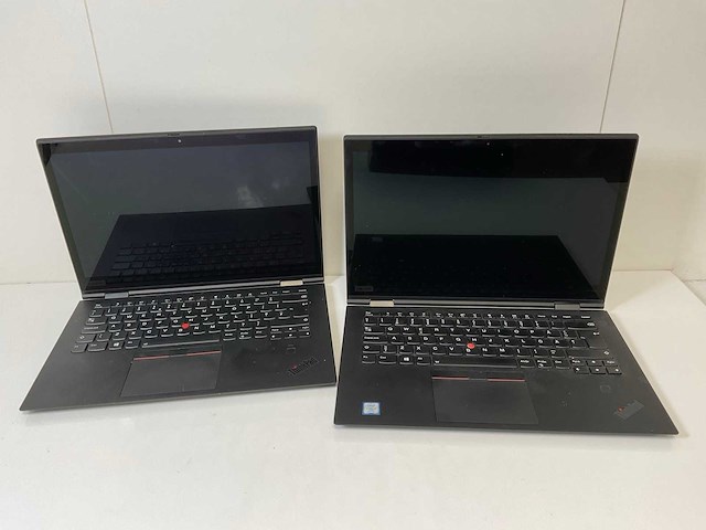 Thinkpad x1 yoga 3rd 14”, core(tm) i7 8th gen, 16 gb ram, 256 gb nvme laptops (2x) - afbeelding 1 van  16
