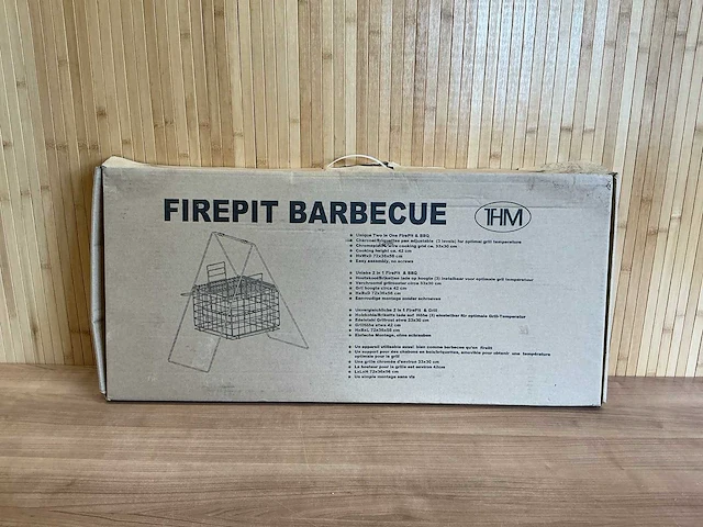 Thm firepit 2-in-1 vuurkorf en barbecue - afbeelding 1 van  6