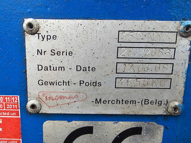 Thomas - 150nw - 15m werkhoogte, 10m horizontaal - hoogwerker - afbeelding 11 van  20