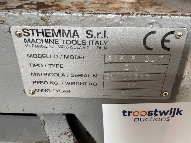 Thomas - 315 s cut, type dv - mitre sawing machine - 2017 - afbeelding 2 van  10