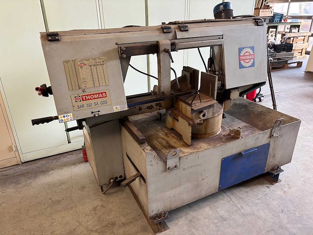 Thomas - sar 332sa gds - metalen horizontale bandzaagmachine - afbeelding 14 van  15