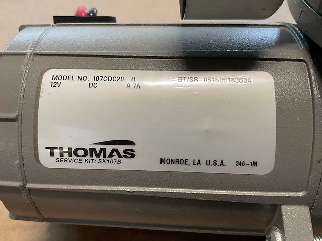 Thomas 107cdc20 compressor and vacuum pump - afbeelding 3 van  3