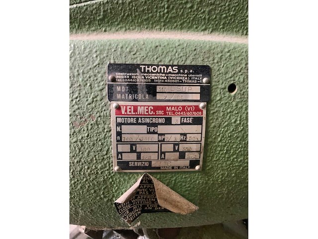 Thomas 315 l sup afkortcirkelzaagmachine - afbeelding 3 van  7