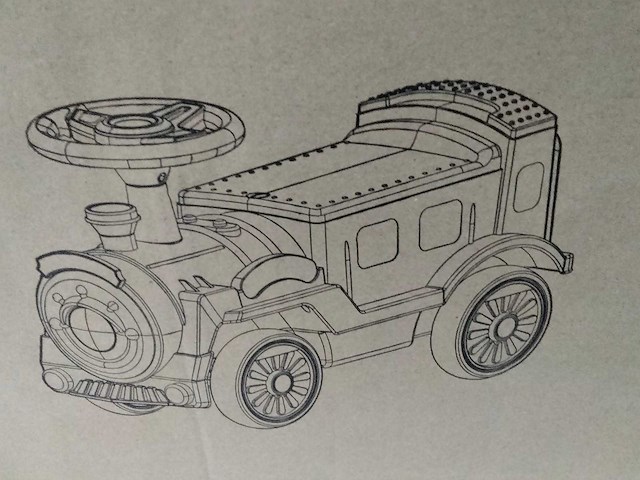 Thomas de trein loopfiets. (2x) - afbeelding 3 van  4