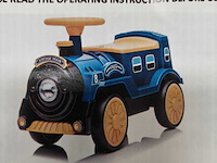 Thomas de trein loopfiets, blauw/zwart - afbeelding 1 van  3