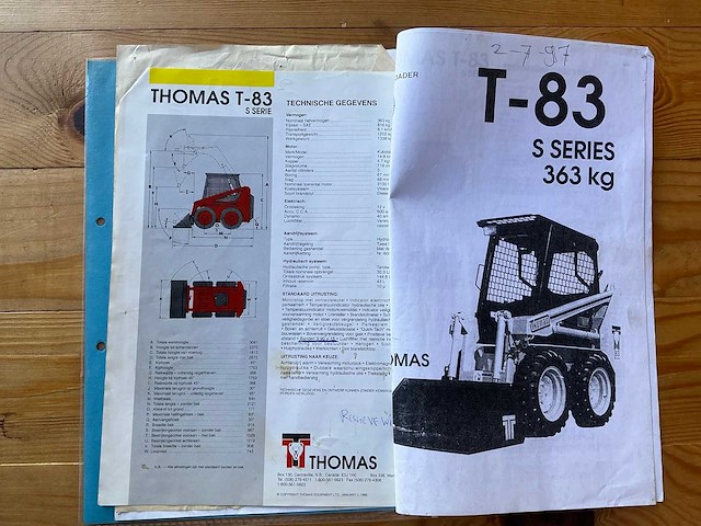 Thomas t83s schranklader - afbeelding 26 van  27