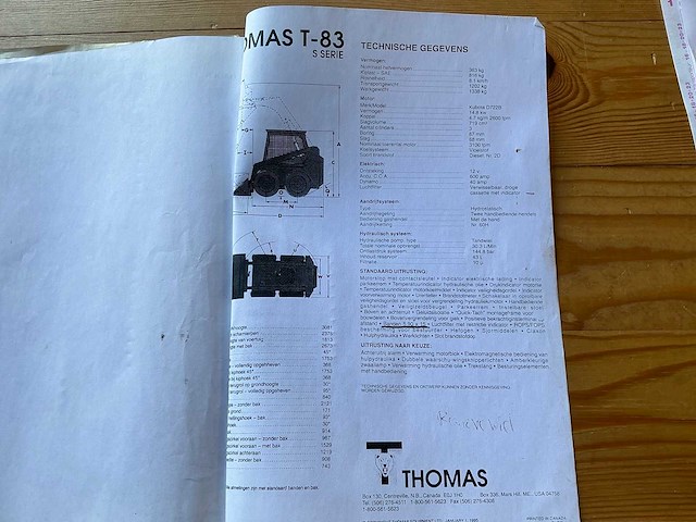 Thomas t83s schranklader - afbeelding 27 van  27
