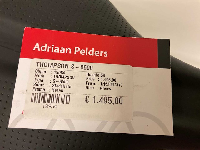 Thompson s-8500 tour fiets - afbeelding 6 van  6
