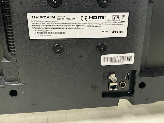 Thomson 32hf2s34 televisie - afbeelding 4 van  5