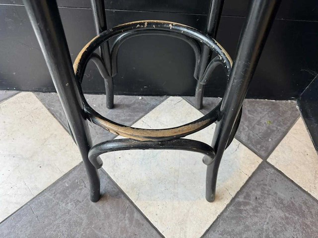 Thonet - houten barkruk (3x) - afbeelding 4 van  4