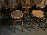 Thonet barkruk (7x) - afbeelding 3 van  7