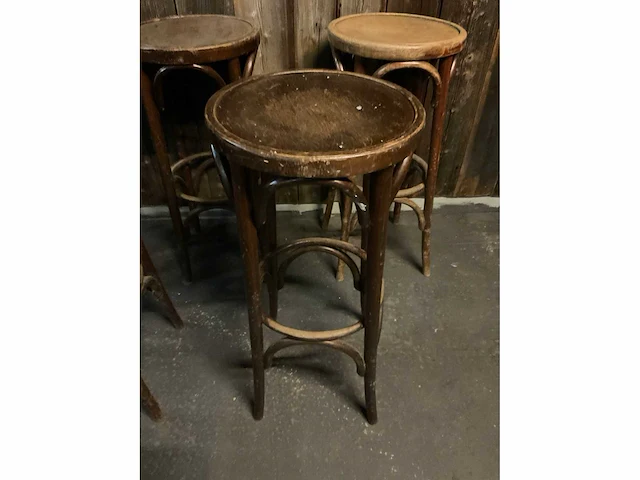 Thonet barkruk (7x) - afbeelding 6 van  7