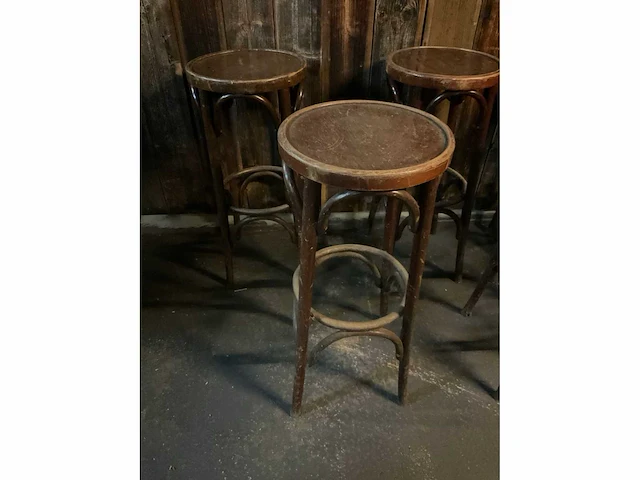 Thonet barkruk (7x) - afbeelding 7 van  7