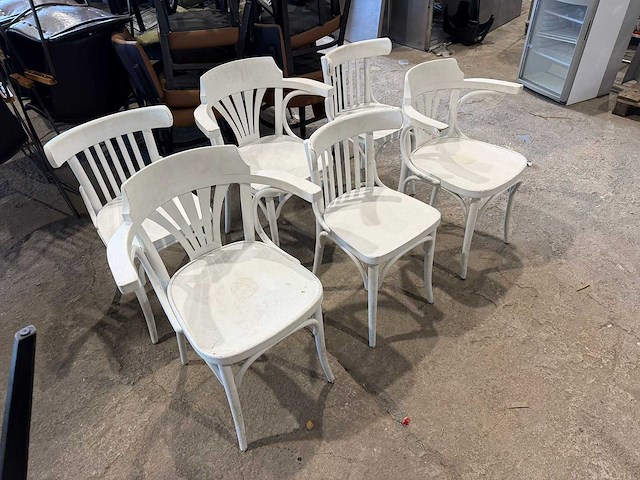 "thonet" stoel (6x) - afbeelding 2 van  3