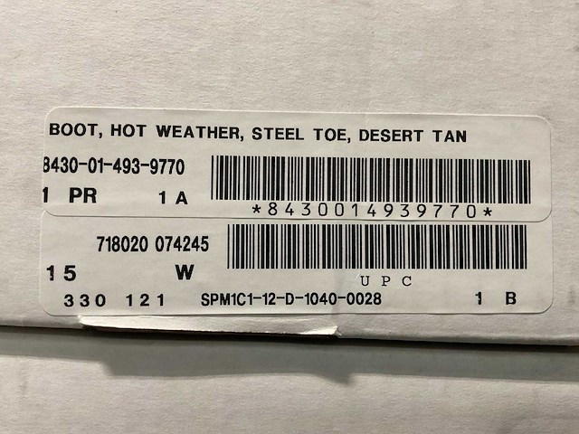 Thorogood hot weather steel toe boot - afbeelding 1 van  3