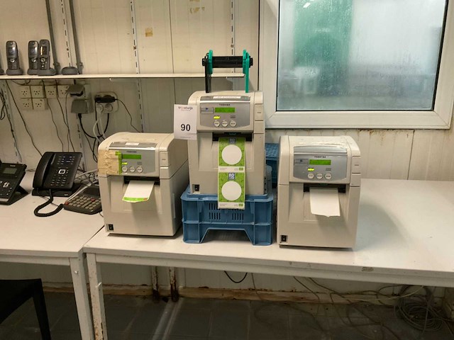 Thoshiba labelprinter (3x) - afbeelding 2 van  8