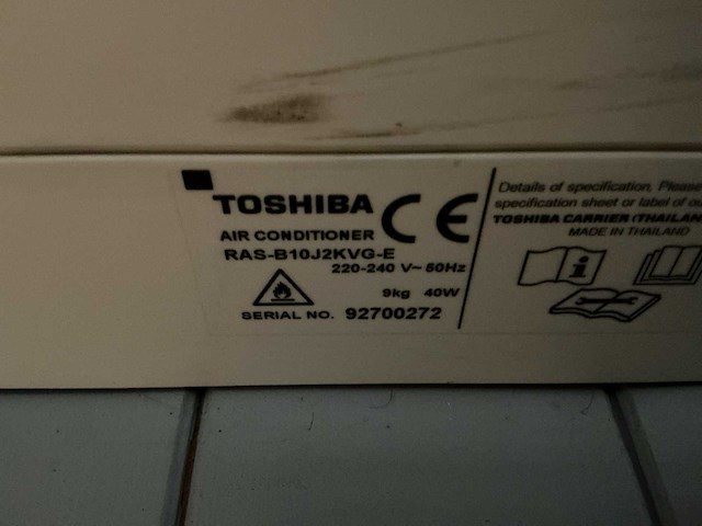 Thoshiba ras-b13j2kvg-e airconditioning - afbeelding 4 van  4