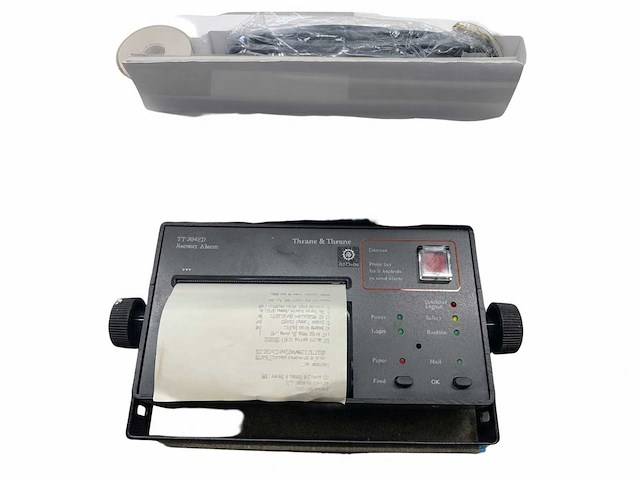 Thrane and thrane tt-3042d remote alarm panel | egc printer - afbeelding 1 van  4