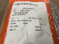 Threaded end rod (2x) - afbeelding 4 van  5