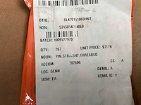 Threaded straight pin (267x) - afbeelding 3 van  5