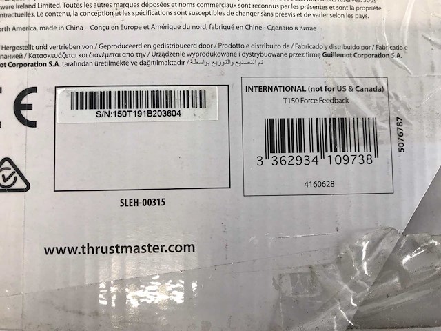 Thrustmaster mix model racing wheels & flight sticks (defect) - check description (6x) - afbeelding 17 van  39