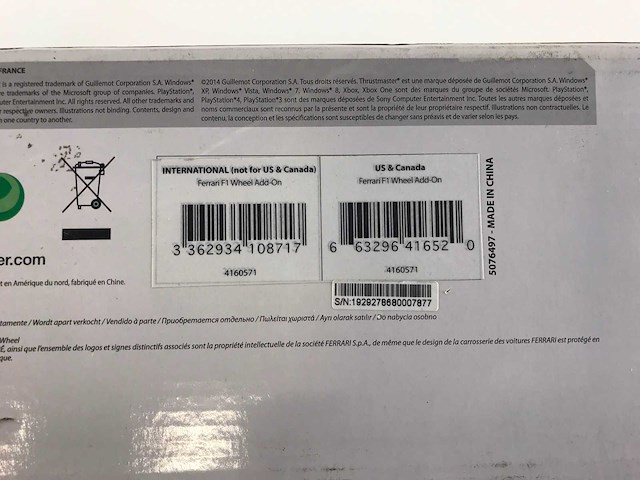 Thrustmaster mix model racing wheels & flight sticks (defect) - check description (6x) - afbeelding 34 van  39