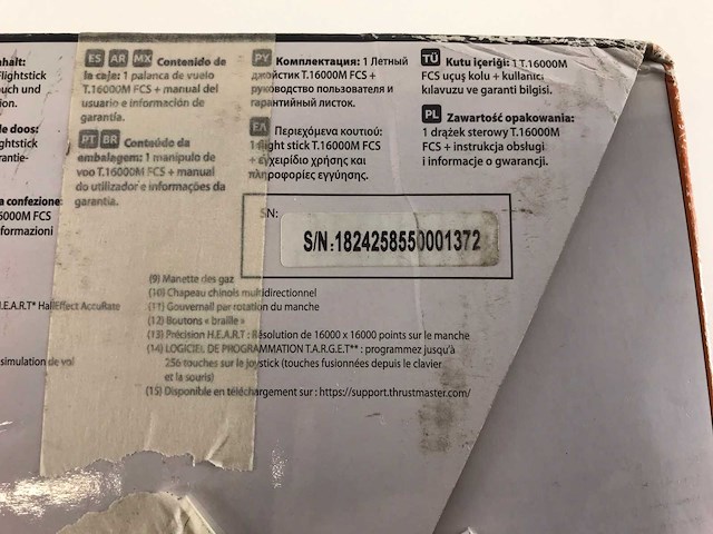 Thrustmaster mix model racing wheels & flight sticks (defect) - check description (6x) - afbeelding 38 van  39