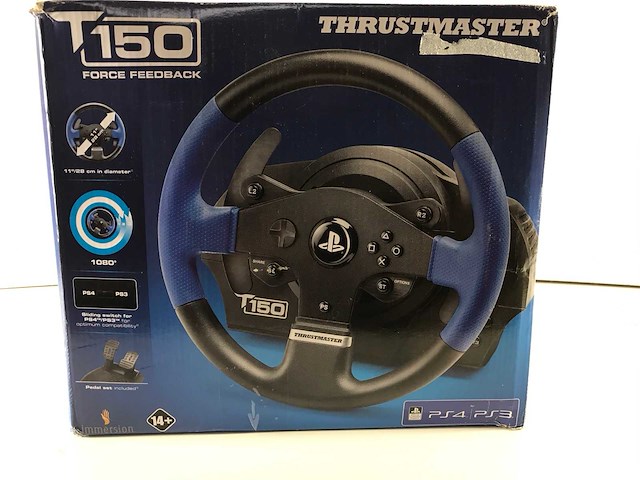 Thrustmaster (t150 rs) force feedback racing wheels (defect) (4x) - afbeelding 6 van  12