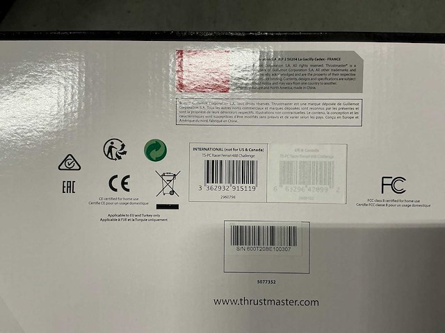 Thrustmaster ts-pc racer ferarri 488 challenge edition - afbeelding 2 van  2