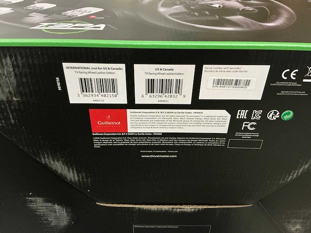 Thrustmaster tx racing wheel leather edition - afbeelding 4 van  4