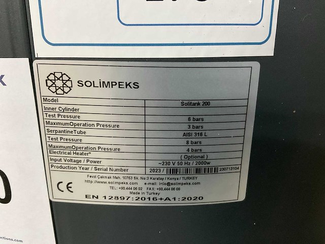 Thuisstroom solitank 200 buffertank - afbeelding 8 van  10