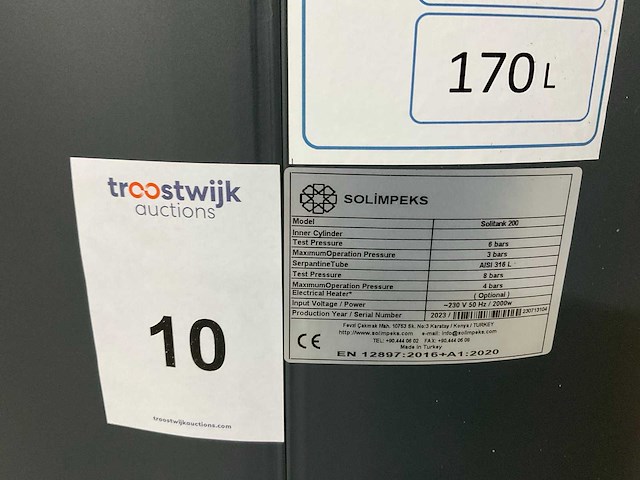 Thuisstroom solitank 200 buffertank - afbeelding 5 van  10