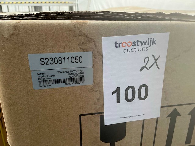 Thuisstroom ts-hp12-290t-ph01 warmtepomp (2x) - afbeelding 3 van  12