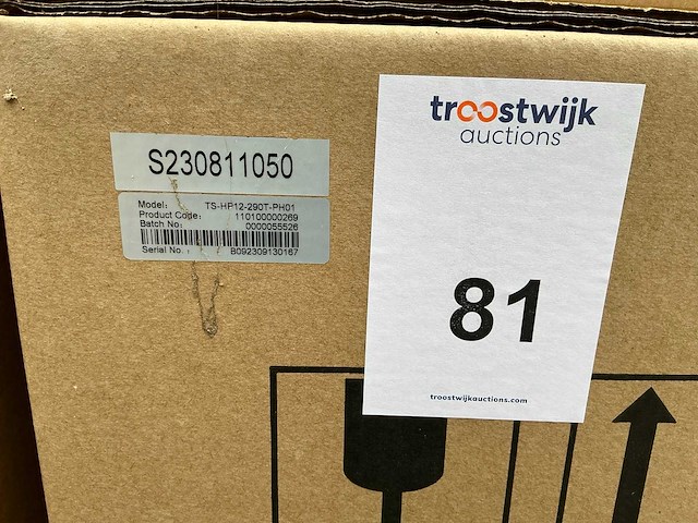 Thuisstroom ts-hp12-290t-ph01 warmtepomp - afbeelding 2 van  10