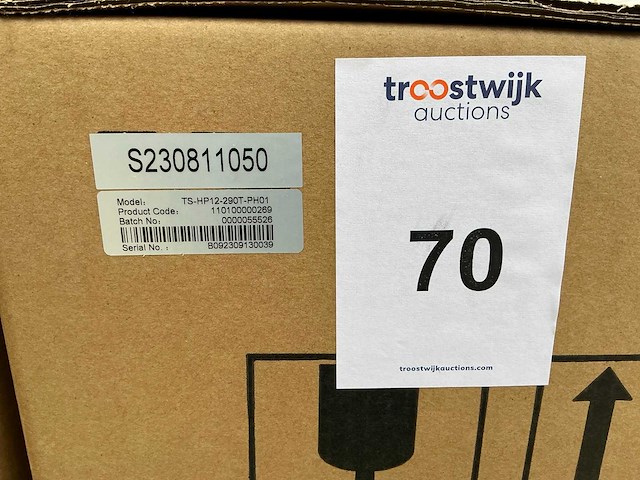 Thuisstroom ts-hp12-290t-ph01 warmtepomp - afbeelding 10 van  10