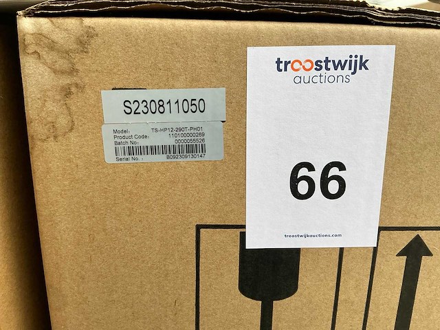 Thuisstroom ts-hp12-290t-ph01 warmtepomp - afbeelding 2 van  10