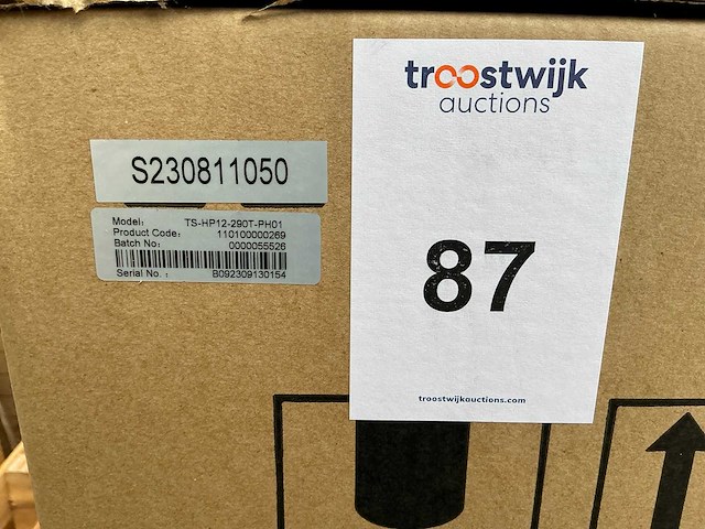 Thuisstroom ts-hp12-290t-ph01 warmtepomp - afbeelding 2 van  10