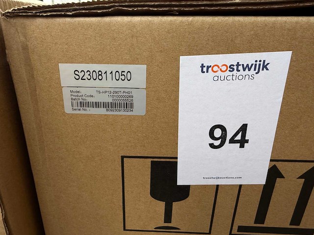 Thuisstroom ts-hp12-290t-ph01 warmtepomp - afbeelding 2 van  10