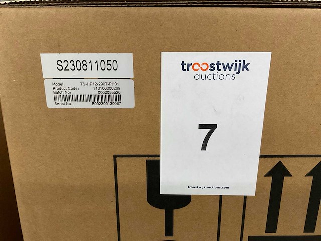 Thuisstroom ts-hp12-290t-ph01 warmtepomp - afbeelding 2 van  10