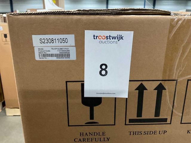 Thuisstroom ts-hp12-290t-ph01 warmtepomp - afbeelding 1 van  10